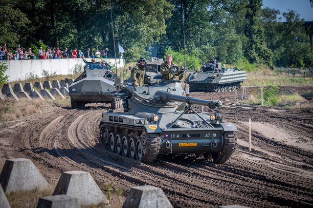 Voertuigen demonstratie in de Arena