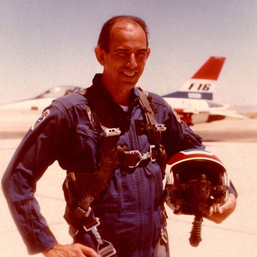 Phil Oestricher, testpiloot YF-16