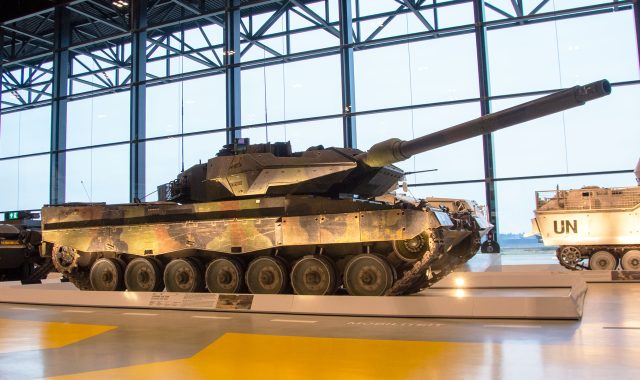 De Leopard 2A6 in ons museum