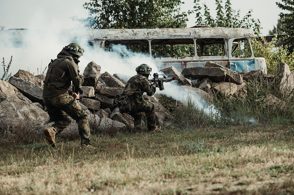 Militaire bijdrage aan NAVO: Pantserinfanteristen trainen ervaren Oekraïeners