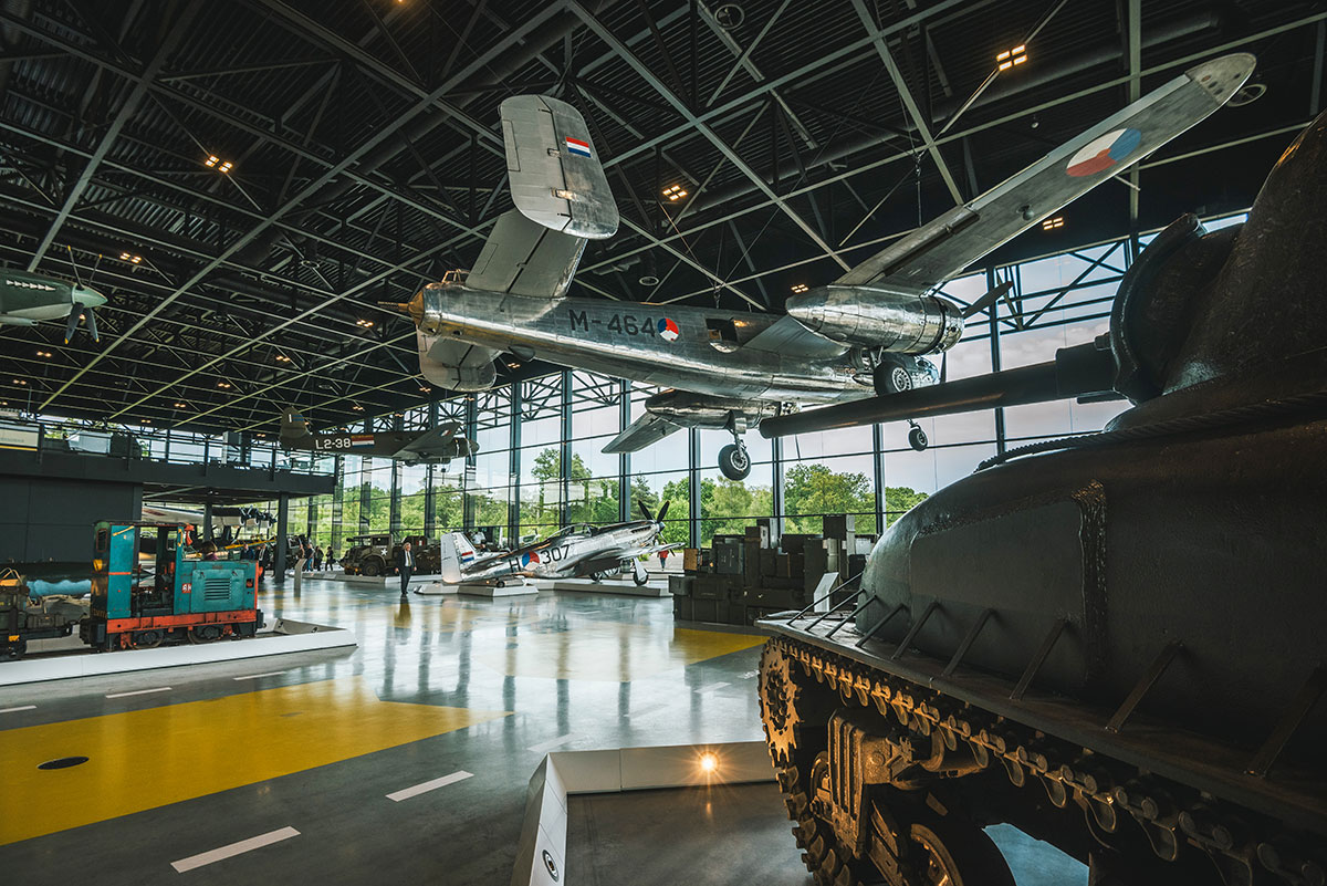 Het Arsenaal in het Nationaal Militair Museum