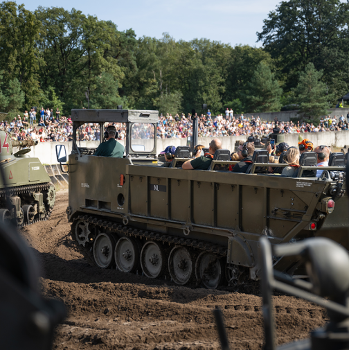 Meerijden tankshow Soesterberg Zomeroffensief