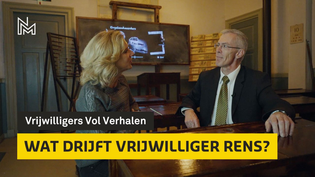 In gesprek met vrijwilliger Rens