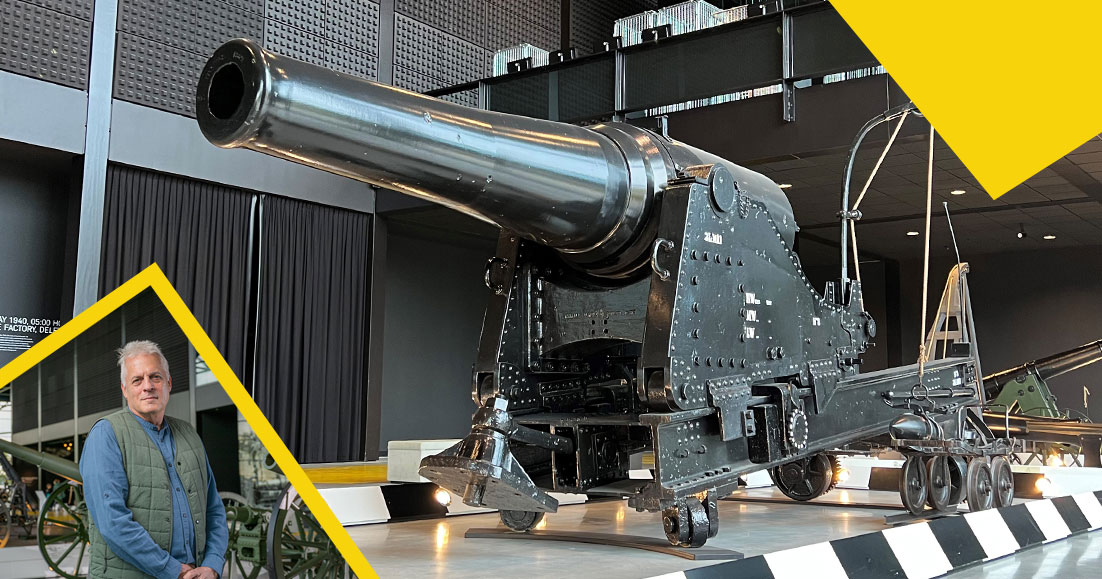 Het grootste kanon in ons museum - Nationaal Militair Museum