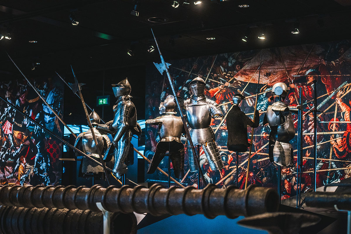 Ridders, harnassen en wapens in het Nationaal Militair Museum