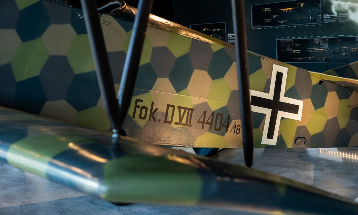 Close-up Fokker D.VII - Nationaal Militair Museum