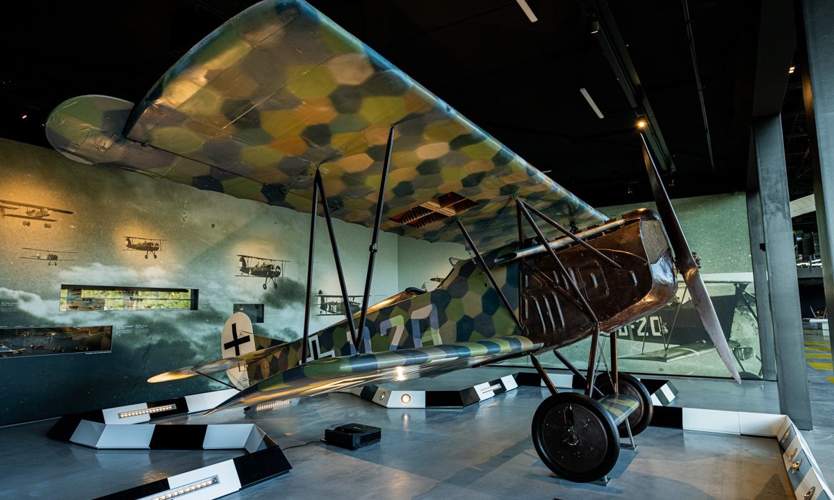 Fokker D.VII in het Nationaal Militair Museum