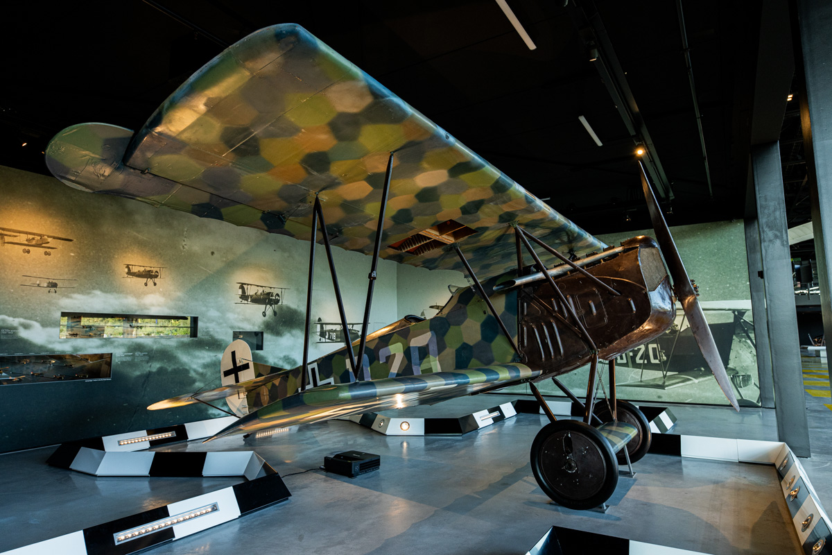 Fokker D.VII in het Nationaal Militair Museum