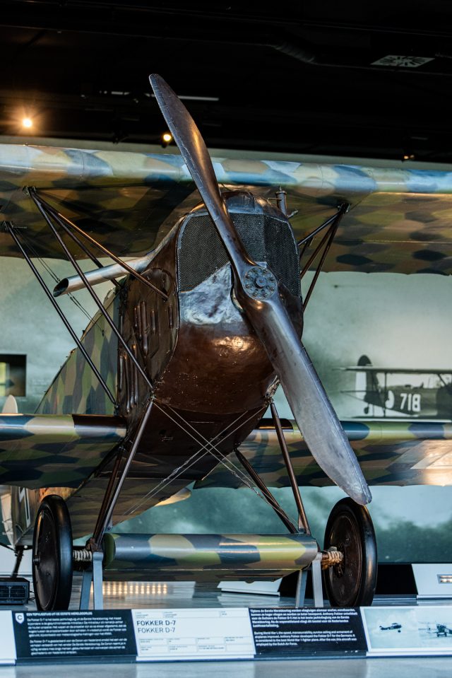 Close-up Fokker D.VII - Nationaal Militair Museum