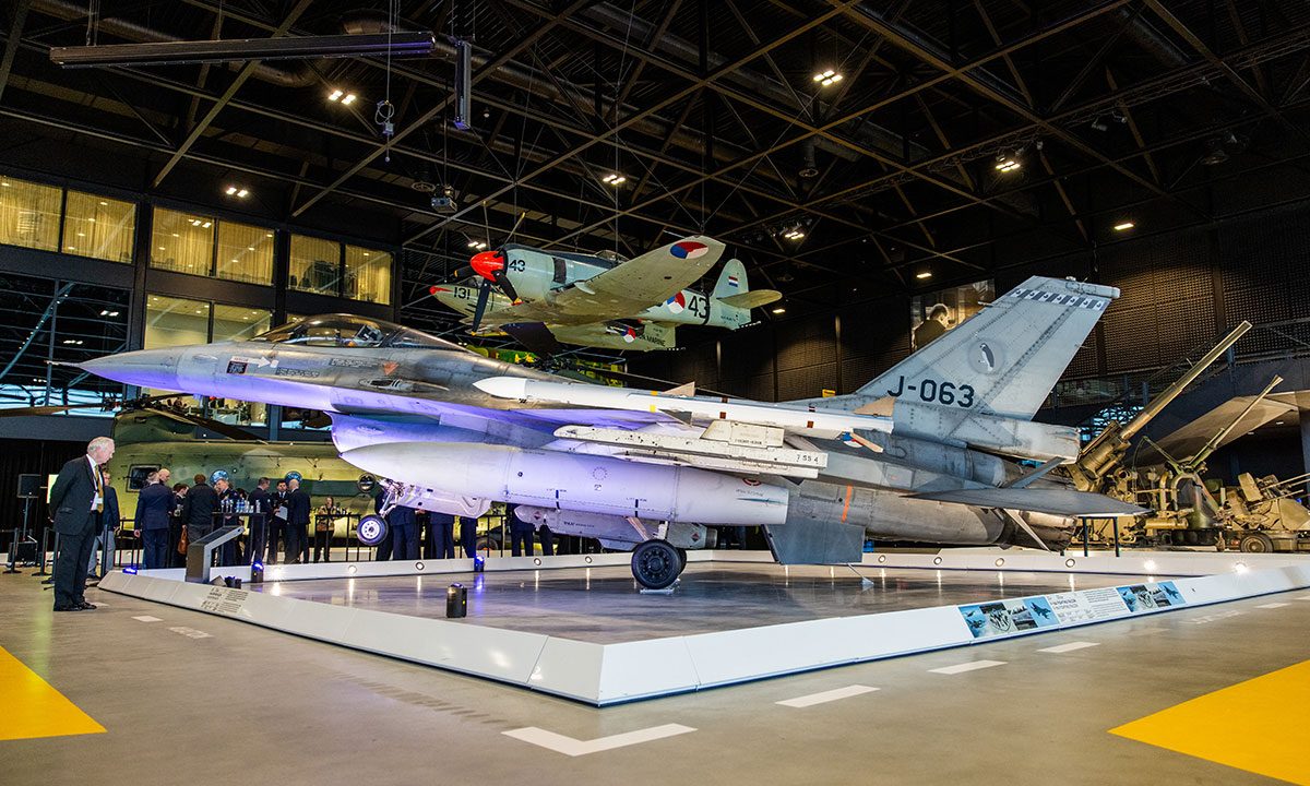 F-16 MiG-killer in het Nationaal Militair Museum