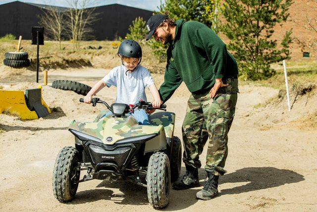 Mini-quad rijden