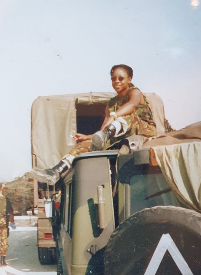 Kosovo veteraan Peggy Lynch