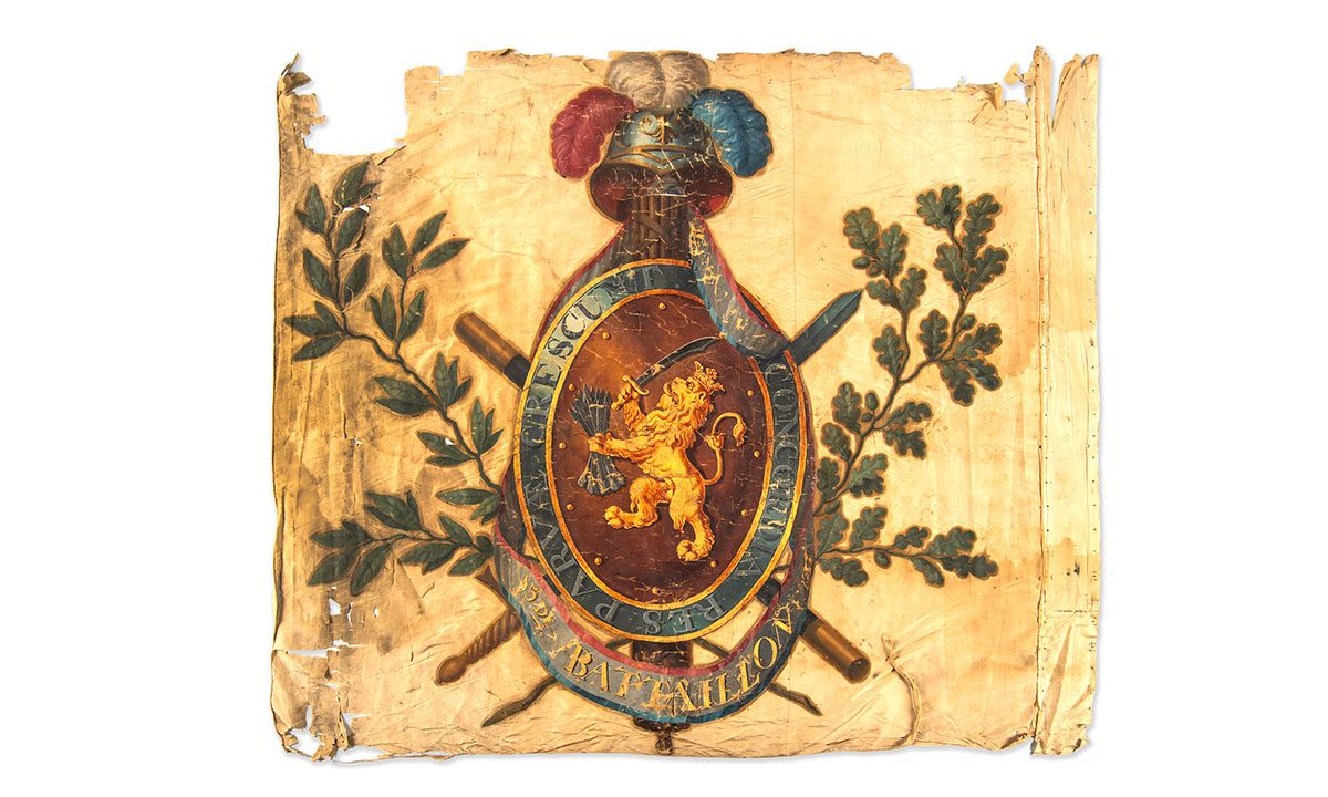 Vaandel Bataafse Republiek 15e Bataljon