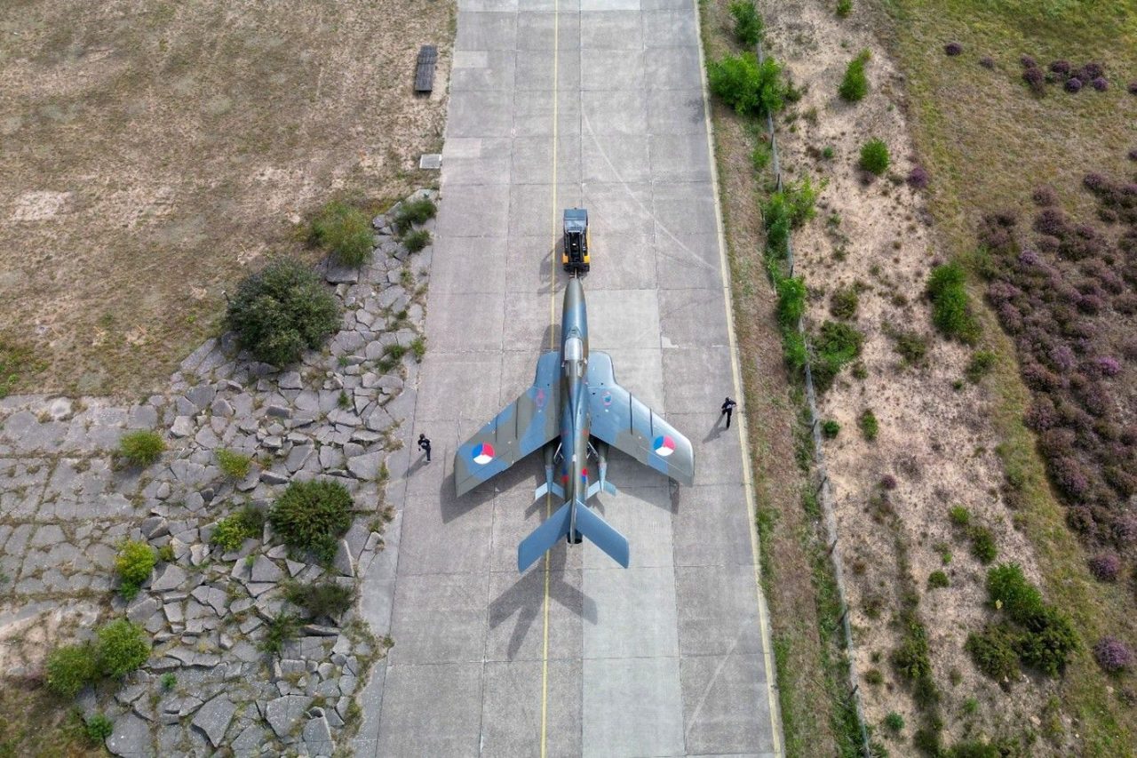 De voorbereidingen van het Zomeroffensief in 2025: Republic RF-84F Thunderflash