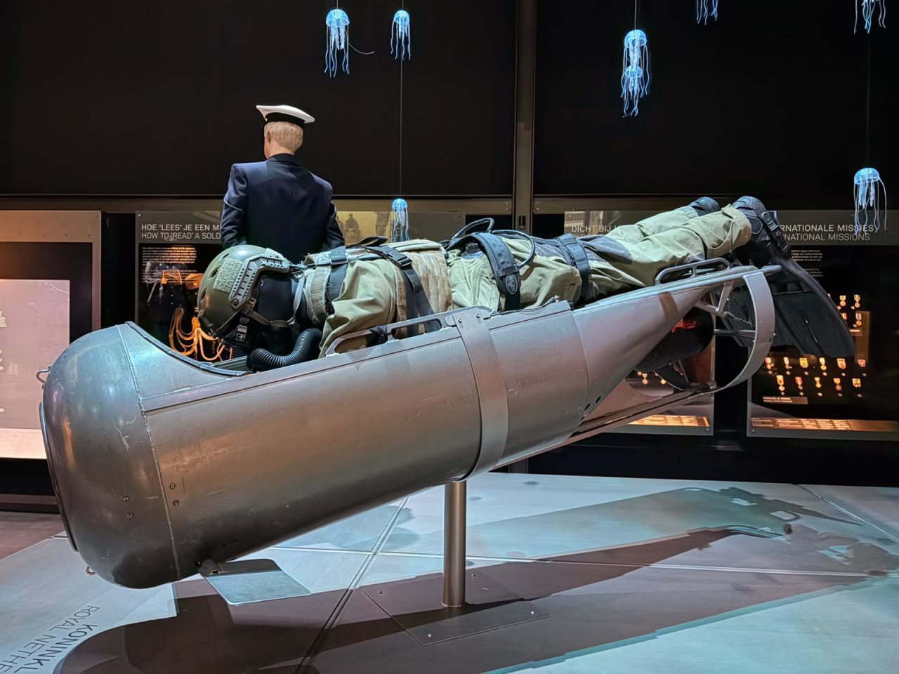 Onderwaterscooter van de kikvorsmannen