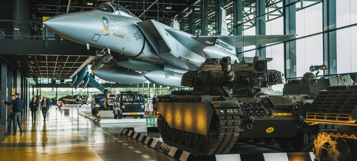 Arsenaal in het Nationaal Militair Museum